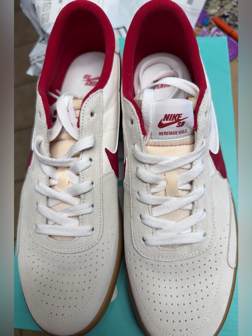 Nike men’s 11 sb heritage vulc shoes- new in box